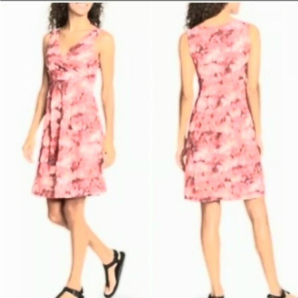 Eddoe Bauer Wrap Front Knit Dress